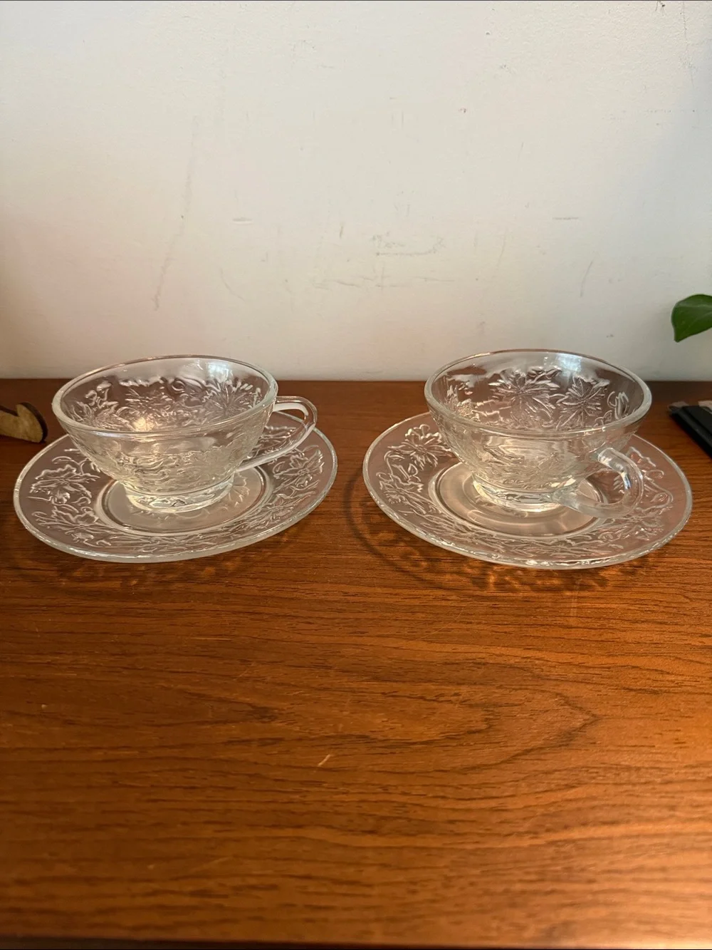 Princess House Fantasia Tea Cup & Saucer set/2